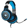 Headset Gamer Yaguaret Quimera Negro/Azul con Micrófono Alámbrico 3.5mm/USB 2 Metros