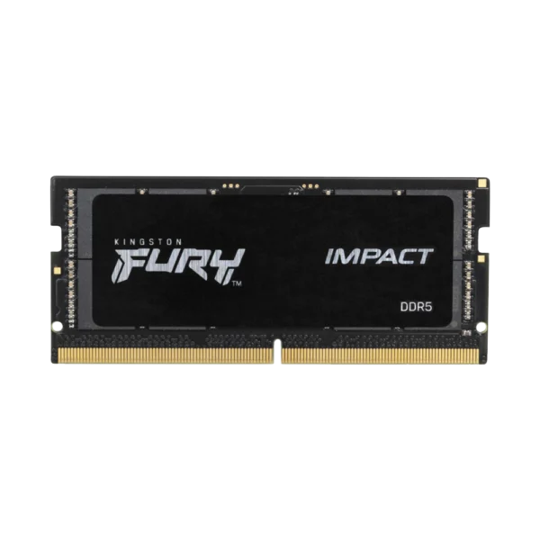 Memoria RAM DDR5 SO-DIMM Kingston FURY Impact Negra 8GB 4800MT/s