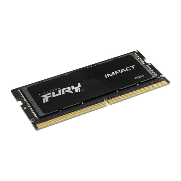 Memoria RAM DDR5 SO-DIMM Kingston FURY Impact Negra 8GB 4800MT/s
