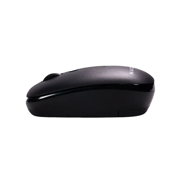 Mouse Estándar Naceb NA-0136N Negro Óptico 16000DPI 3 Botones USB 2.4 RF Inalámbrico