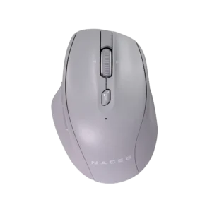 Mouse Ergonómico Naceb NA-0139G Gris Óptico 16000DPI 5 Botones Radiofrecuencia Bluetooth Inalámbrico