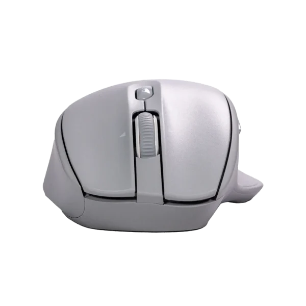 Mouse Ergonómico Naceb NA-0139G Gris Óptico 16000DPI 5 Botones Radiofrecuencia Bluetooth Inalámbrico