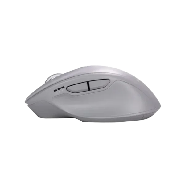 Mouse Ergonómico Naceb NA-0139G Gris Óptico 16000DPI 5 Botones Radiofrecuencia Bluetooth Inalámbrico