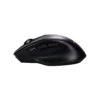 Mouse Ergonómico Naceb NA-0139N Negro Óptico 16000DPI 5 Botones Radiofrecuencia Bluetooth Inalámbrico