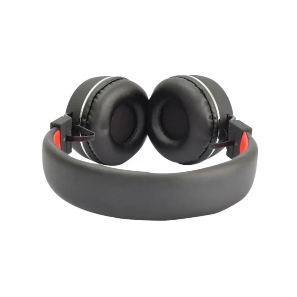 Audífonos Estándar Naceb NA-0310R Negro/Rojo con Microfóno Alámbrico 1.2 Metros 3.5mm