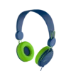 Headset Estándar Naceb Air Verde/Azul con Microfóno Alámbrico 1.2 Metros 3.5mm