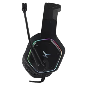NA-0315 Headset Gamer Naceb Naja 7.1 RGB Negro con Microfóno Alámbrico 2 Metros USB