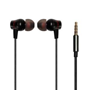 Audífonos Estándar Naceb NA-0320 Negro con Microfóno Alámbrico Jack 3.5 mm 1.2 Metros