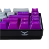 NA-0963G-6 Teclado Gamer Naceb NA-0963G LED RGB Mecánico Óptico Alámbrico USB Gris Inglés