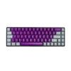 NA-0963M-1 Teclado Gamer Naceb NA-0963M LED RGB Mecánico Óptico Alámbrico USB Morado Inglés
