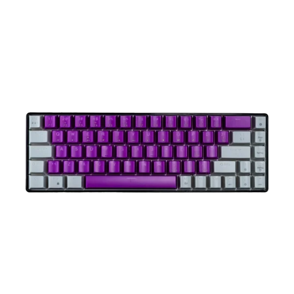 NA-0963M-1 Teclado Gamer Naceb NA-0963M LED RGB Mecánico Óptico Alámbrico USB Morado Inglés