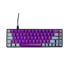 NA-0963M-4 Teclado Gamer Naceb NA-0963M LED RGB Mecánico Óptico Alámbrico USB Morado Inglés