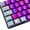 NA-0963M-5 Teclado Gamer Naceb NA-0963M LED RGB Mecánico Óptico Alámbrico USB Morado Inglés