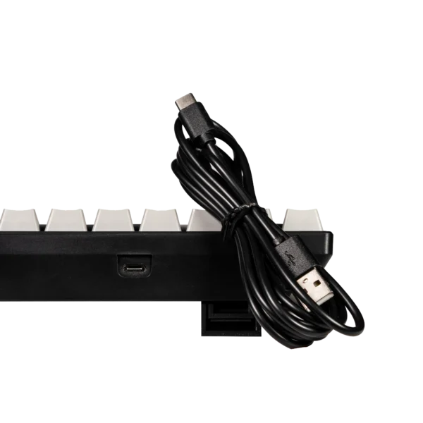 Teclado Gamer Naceb Viper NA-0968 LED RGB 60% Mecánico Switch Red Alámbrico USB Negro Español
