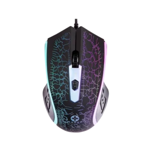 Mouse Gamer Naceb NA-592NE Negro Óptico 12000DPI 4 Botones USB Alámbrico