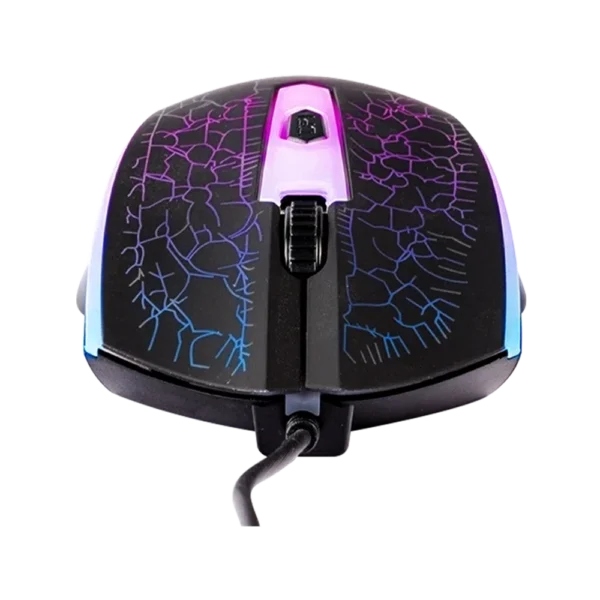 Mouse Gamer Naceb NA-592NE Negro Óptico 12000DPI 4 Botones USB Alámbrico