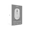 Mouse Estándar Acteck Optimize Trip Pro MI580 Blanco Óptico 1600DPI 6 Botones RF Bluetooth USB-A Inalámbrico