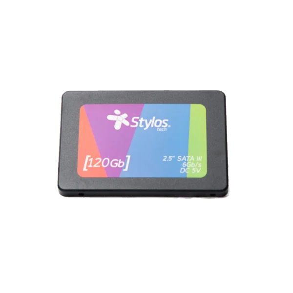 STMSSD1B-2 Unidad de Estado Solido Stylos 120GB 2.5" SATA3 460MB/s Escritura 5610MB/s Lectura