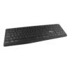 STPTEC4B-3 Teclado Estándar Stylos STPTEC5B Membrana Inalámbrico/Alámbrico Radiofrecuencia USB Negro Español