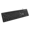 Teclado Estándar Stylos STPTEC5B Alámbrico Negro Español