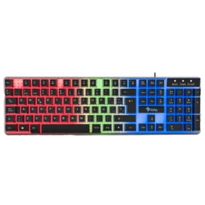 Teclado Gamer Stylos STTEALLED1T LED RGB Membrana Alámbrico USB Negro Español