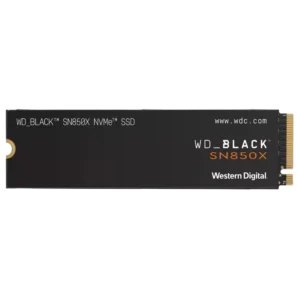 Unidad de Estado Solido WD Black SN850X NVMe 4TB M.2 6600 MB/s Escritura 7300 MB/s Lectura PCI Express 4.0