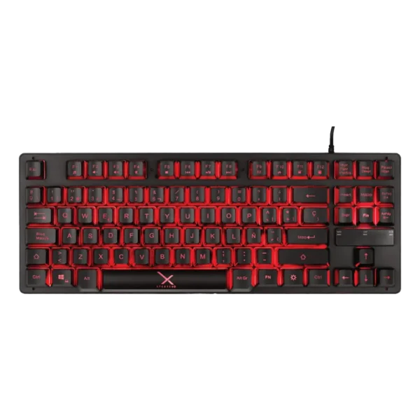 Teclado Gamer XZEAL XST-300 LED RGB Membrana Alámbrico USB Negro Español