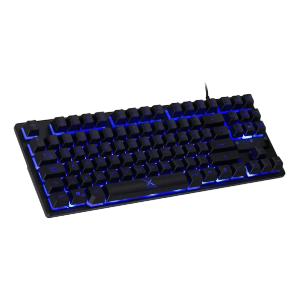 Teclado Gamer XZEAL XST-300 LED RGB Membrana Alámbrico USB Negro Español