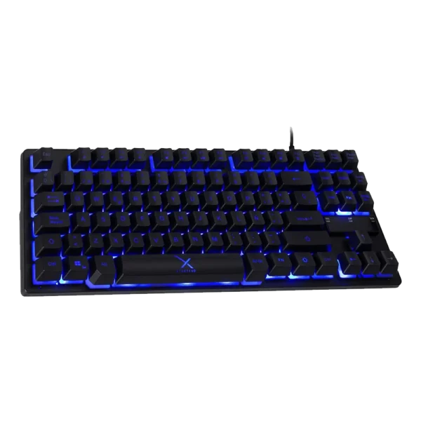 Teclado Gamer XZEAL XST-300 LED RGB Membrana Alámbrico USB Negro Español