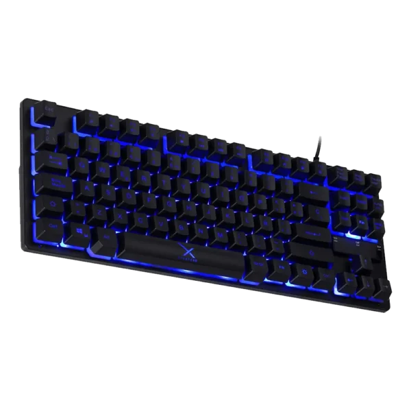 Teclado Gamer XZEAL XST-300 LED RGB Membrana Alámbrico USB Negro Español