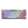 Teclado Gamer MSI Forge GK600 TKL Mecánico Linear Inalámbrico Radiofrecuencia USB Bluetooth Morado Inglés