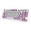Teclado Gamer MSI Forge GK600 TKL Mecánico Linear Inalámbrico Radiofrecuencia USB Bluetooth Morado Inglés