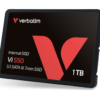 49353-vi550-s3-1tb-shadow Unidad de Estado Solido Verbatim VI550 S3 1TB 2.5" SATA3 500MB/s Escritura 520MB/s Lectura