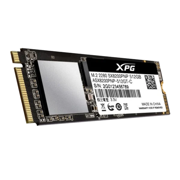 Unidad de Estado Solido XPG SX8200 Pro NVMe 4TB M.2 2300MB/s Escritura 3500MB/s Lectura PCI Express 3.0