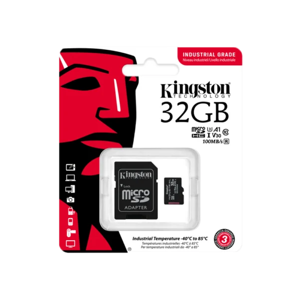 SDCIT232GB-2 Memoria Flash Micro SD Kingston SDCIT2/32GB 32GB MicroSDHC UHS-I Clase 10 con Adaptador