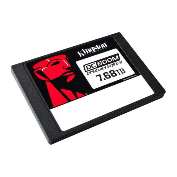 SEDC600M-7680G-1 Unidad de Estado Solido Kingston DC600M 7.68TB 2.5" SATA3 530MB/s Escritura 560MB/s Lectura