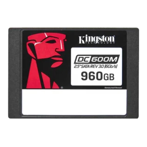 Unidad de Estado Solido Kingston DC600M 960GB 2.5" SATA3 530MB/s Escritura 560MB/s Lectura