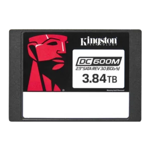 Unidad de Estado Solido Kingston DC600M 3.8TB 2.5" SATA3 530MB/s Escritura 560MB/s Lectura