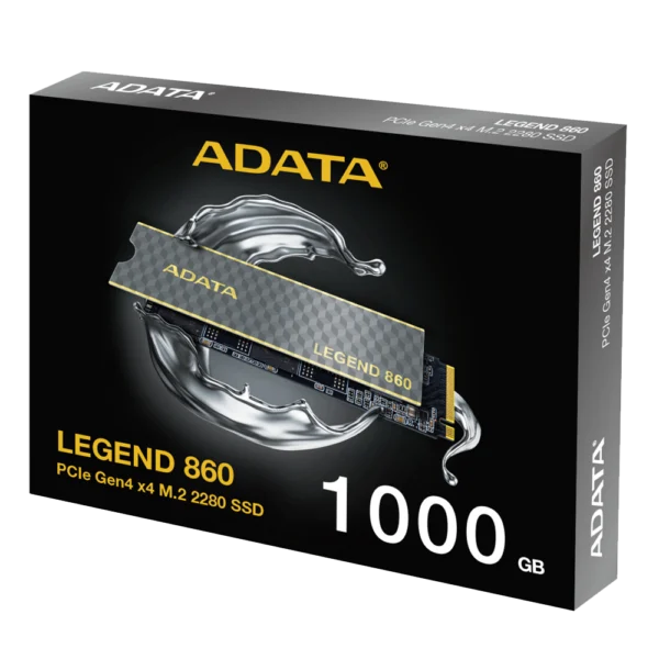 Unidad de Estado Solido Adata Legend 860 NVMe 1TB M.2 4000MB/s Escritura 6000MB/s Lectura PCI Express 4.0