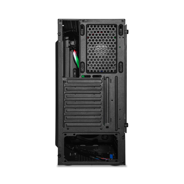Gabinete Yeyian Crescent Master Negro RGB ATX Media Torre