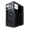 Gabinete Acteck Kioto GC240 Micro-ATX/Mini-ITX Mini Torre Negro