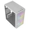 Gabinete Acteck Fuji GC470 Ventilador RGB Micro-ATX/Mini-ITX Mini Torre Blanco