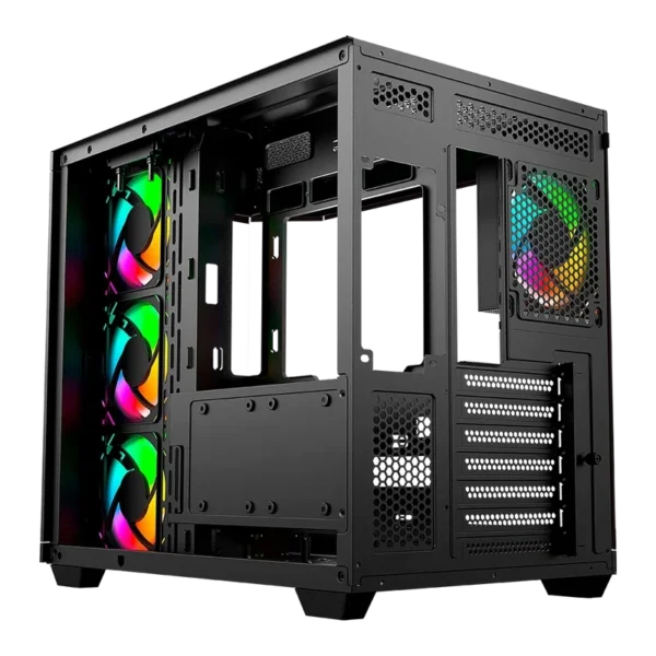Gabinete Balam Rush Tank Master 9600 TB ATX/Micro-ATX/Mini-ITX Media Torre Negro