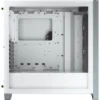 Gabinete Corsair iCUE 4000X Ventiladores RGB ATX/EATX/Micro-ATX/Mini-ITX Media Torre blanco