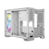 Gabinete Corsair iCUE LINK 2500X RGB Micro-ATX/Mini-ITX Media Torre Blanco