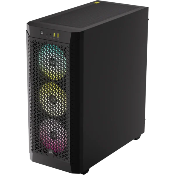 CC-9011272-WW-2 Gabinete Corsair 480T RGB Airflow ATX/EATX/Micro-ATX/Mini-ITX Media Torre Negro