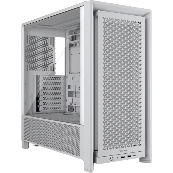 Gabinete Corsair 4000D RS ATX/EATX/Micro-ATX/Mini-ITX Media Torre Blanco