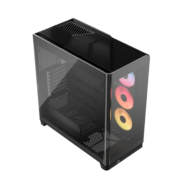 Gabinete Corsair FRAME 4500X RS-R ARGB ATX/EATX/Micro-ATX/Mini-ITX Media Torre Negro