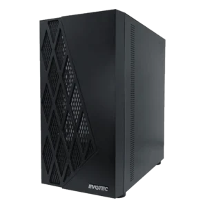 EV-1018 Gabinete Evotec Taipei Micro-ATX/Mini-ITX Mini Torre Negro