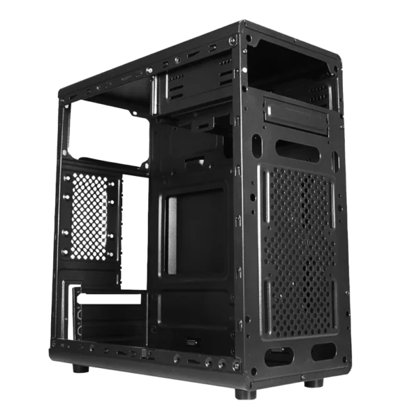 STGASC1B-3 Gabinete Stylos Secai RGB Micro-ATX/Mini-ITX con Fuente de 550W Mini Torre Negro